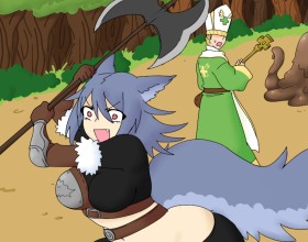 The Stereotype That Only Girls Play Healers - Luna isn’t just your sexy wolf-girl lover She’s a feral beauty with dripping heat between her thighs and a body begging for some rough fucking. Together, you plunge into a dangerous MMO world overflowing with beasts, quests, and sex battles. She fights fiercely, but if you slip up and let her health bar fall, her armor shreds away exposing her tits, ass, and slick pussy for every monster to see. The weaker she becomes, the more they circle, ready to tear into her. Fail to protect her, and they’ll pin her down, stretchher tight body, and breed her until she howls with orgasmic pleasure. The more she’s fucked, the harder it gets to tell if she’s your girlfriend… or their breeding toy.