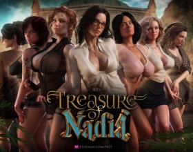 Treasure of Nadia [v 1.0112] - Lust Epidemic was a fan-favorite, this is the long awaited followup that explores deeper on a journey into ultimate sexual desire and satisfaction. Your father was a great adventurer, now his untimely passing has brought you together at the funeral with several beautiful and mysterious women from his past. Lucky for you, they're excited to find out if "like father, like son" applies to sexual stamina! Solving this mystery requires navigating rewarding gameplay that includes finding items, crafting tools, and solving puzzles. You'll also have to fuck your way through a bevy of buxom women. Be careful playing this pornographic treasure hunter adventure game: pleasing some of them will draw you deeper into fantasy and closer to the treasure, while others might help you blow your load but distract you from learning the truth. Choose wisely and let your lust guide you!