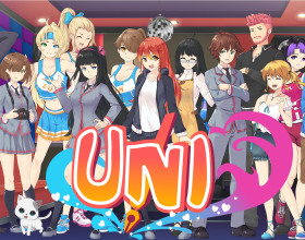 Uni [v 0.55.118b] - This game begins with an unfortunate turn of events. A girl loses her parents in a terrible car accident and she has been all alone. She is now 18 years old and boy has she blossomed into a really hot babe. She has just moved into the city of Uni and has found a place to live. Sadly though, she has no job but she will soon begin to search for one. As an adult, a lot of responsibility has fallen on her already difficult life. She needs to find a way to cope and survive somehow. Your task in this game will be to try and help her. How her life shapes up or crumbles completely depends on her decisions.