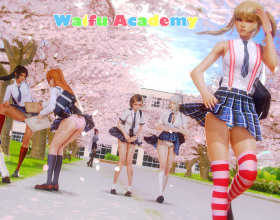 Waifu Academy - This game is situated in the special academy named Sazaki. There are so many hot girls, they all are naughty and ready for different experiments with multiple partners. You are that lucky young guy who will be able to have fun with them, as you're actually seeking the revenge on those who tortured you with all examination :)