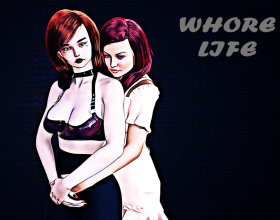 Whore Life [v 0.6] - In this game, you will take the role of a girl who lives in a world ruled by porn. Throughout, everything revolves around sex. The game has some point and click elements that allow you to navigate to active objects. You can click on them and enjoy watching different sex scenes. The more objects you amass, the high chances of earning money. Remember, you need this money to survive. Be willing to give sexual favors in exchange for money and you will be good to go. Your juicy holes are your most priced possessions so make sure you make the most out of them.